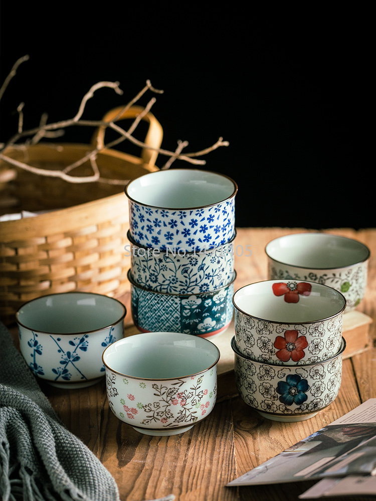 Dim Sum Basket - Japanese Ceramic Bowl Tableware Set Creative