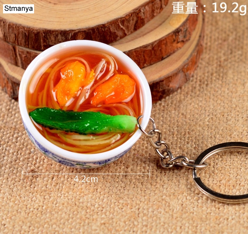 New Simulation Food Key Chains - огляд і ціна Dim Sum Basket