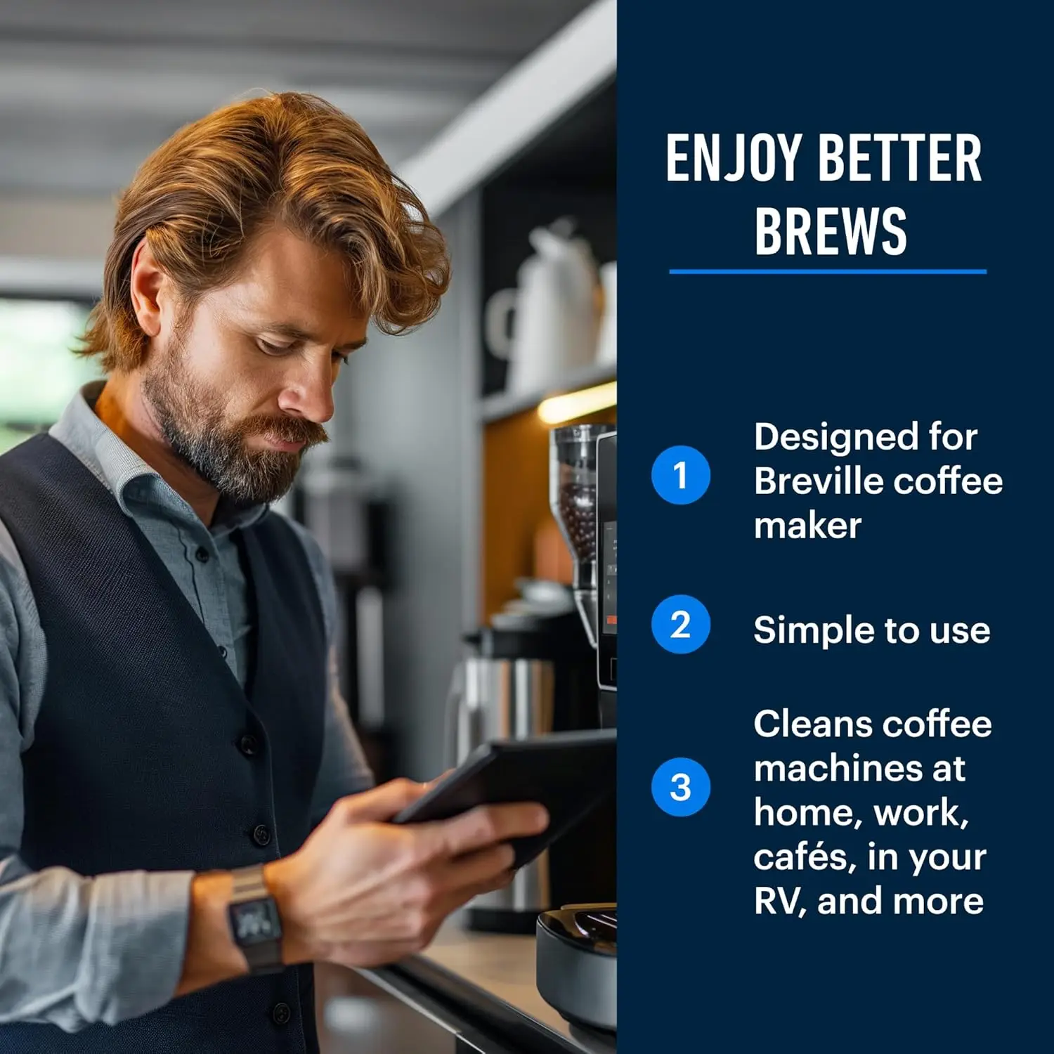 50/10piece Espresso Machine Cl - огляд і ціна Breville Espresso Barista Touch