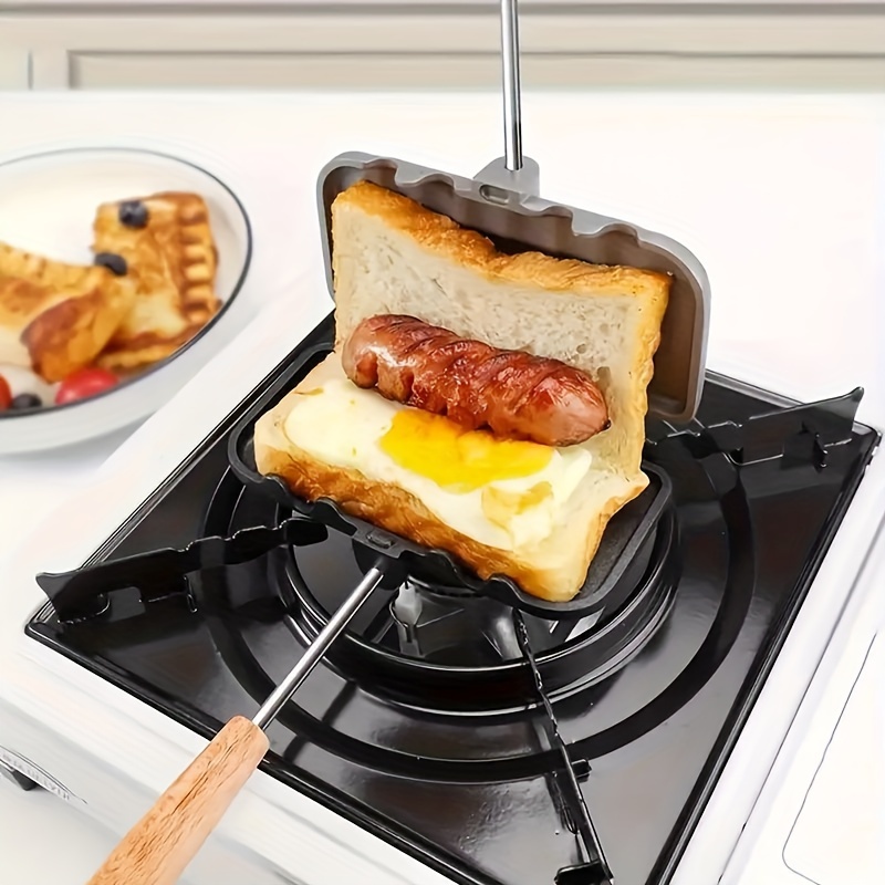 1pcs Breakfast Sandwich Maker  - огляд і ціна Hot Dog Press