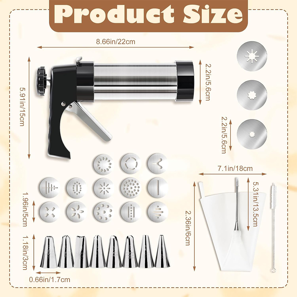 LMETJMA 3 in 1 Churro Maker Ki - огляд і ціна Churros Maker Gun