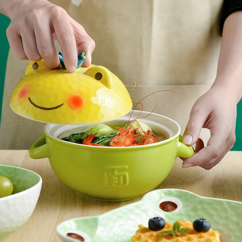Japanese Kids Cartoon Ceramic  - огляд і ціна Dim Sum Basket