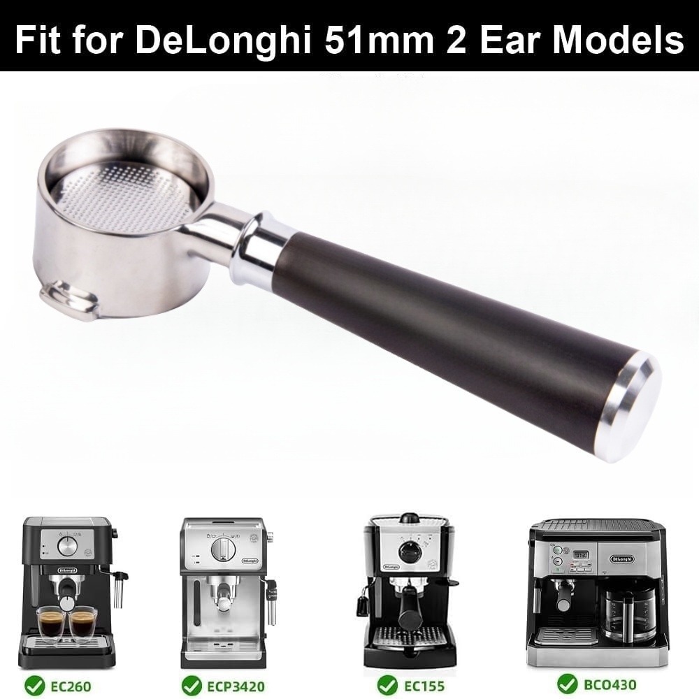 51MM Bottomless Portafilter Tw - огляд і ціна Delonghi Espresso Ecp3420