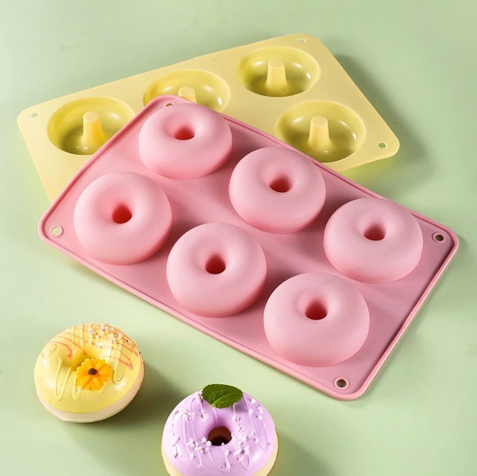 Multi Cavity Heat Resistant Si - огляд і ціна Donut Mold Silicone