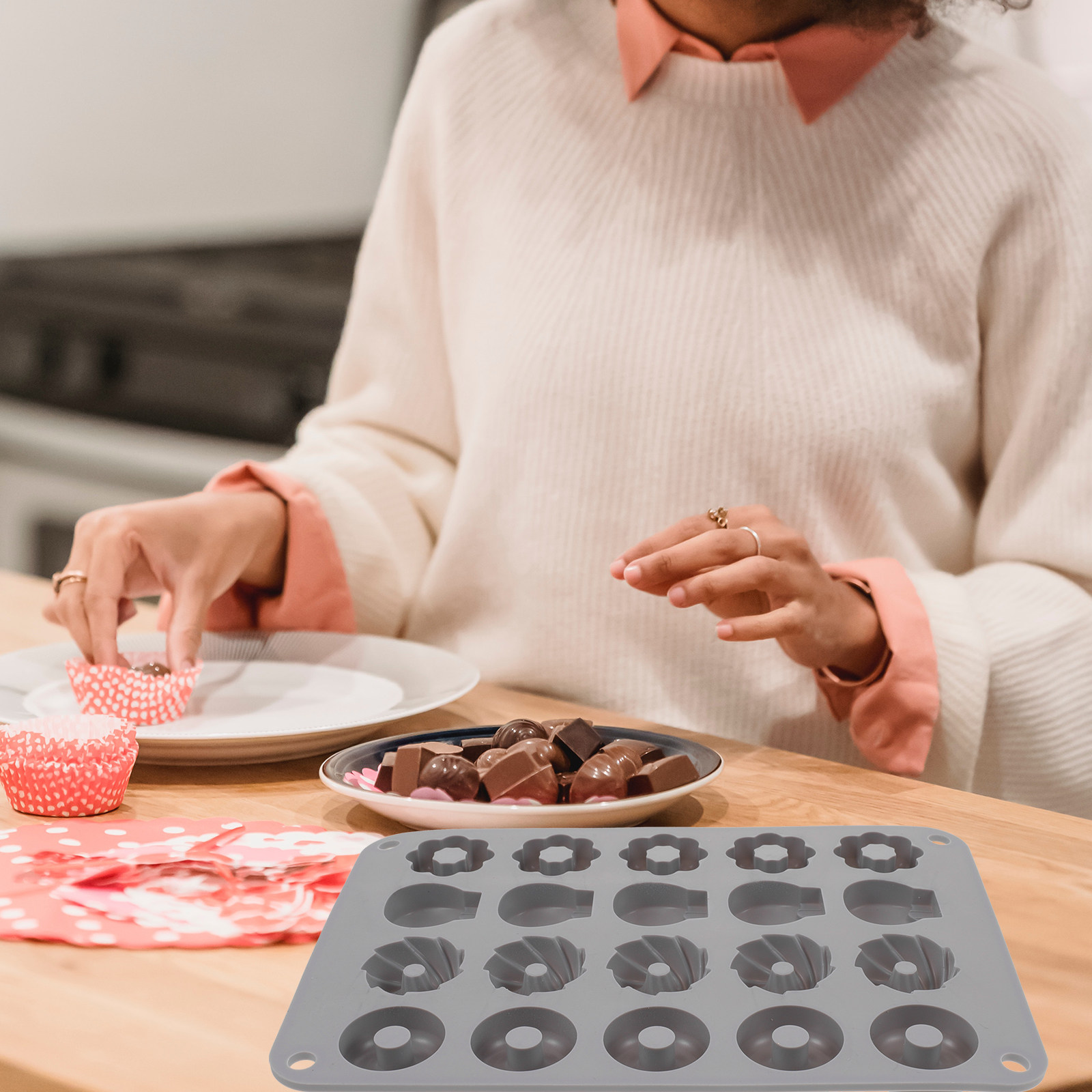 Chocolate Donut Mold Silicone  - огляд і ціна Donut Mold Silicone