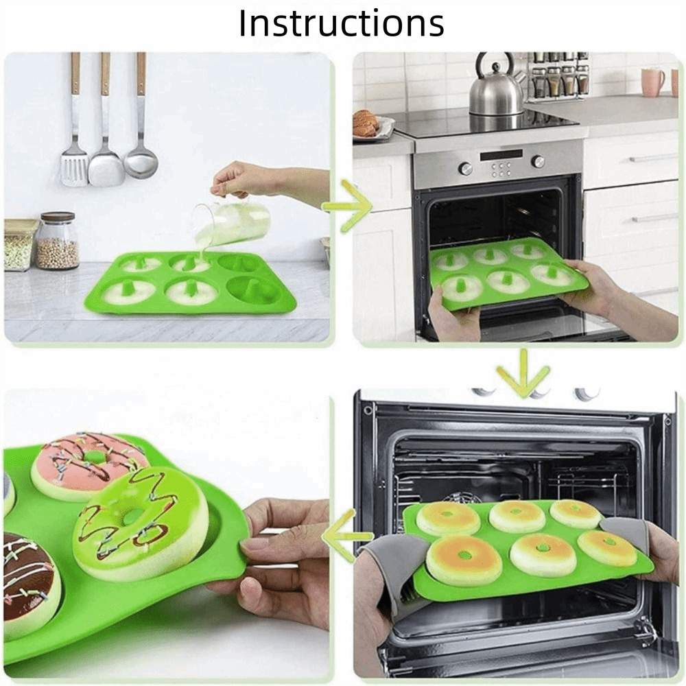 New Silicone Donut Mold High T - огляд і ціна Donut Mold Silicone